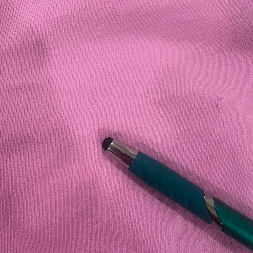 Spiritual Gangster Pink Crewneck Sweatshirt XS flaw - Picture 6 of 8